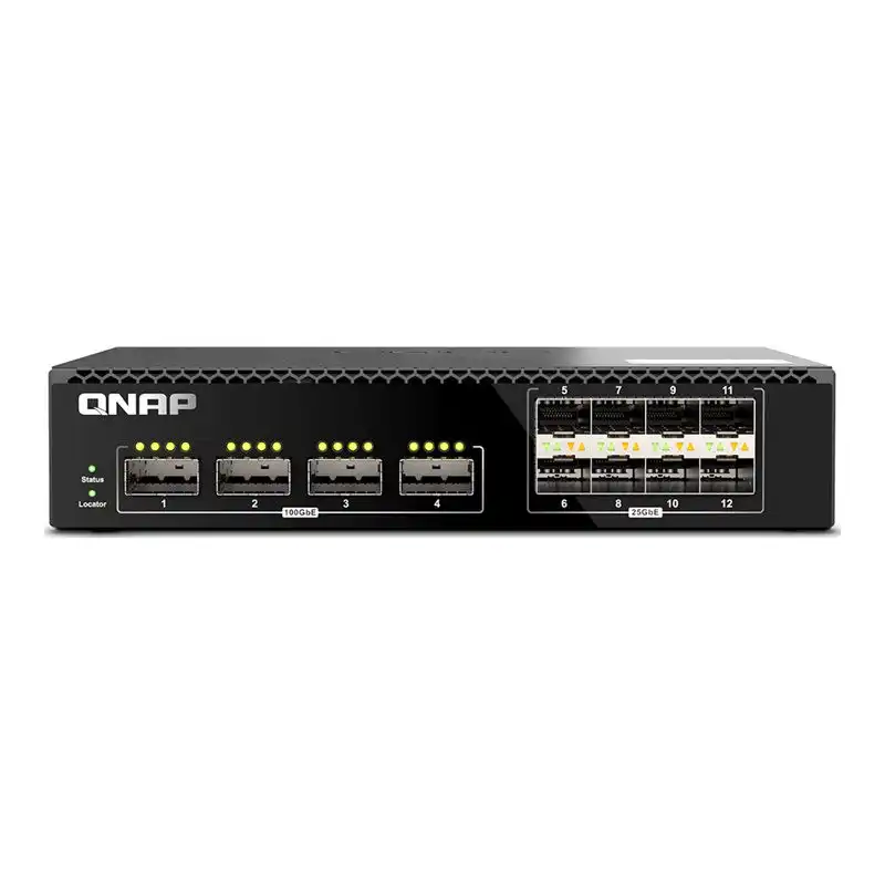 QNAP QSW-2104-2T-A - Commutateur - Géré - 4 x 100 Gigabit QSFP28 + 8 x 25 Gigabits SFP28 - Montable s... (QSW-M7308R-4X)_1